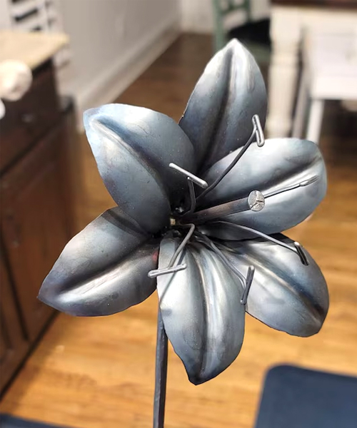 Forged Iron Tiger Lily